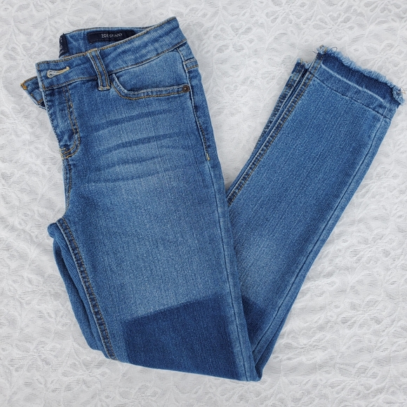 SOLD Lucky Brand Patchwork Jeans Size 12 - Picture 4 of 6